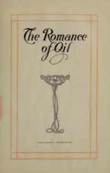 Cover of The romance of oil