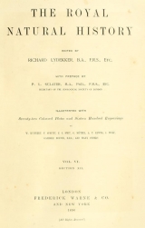 Cover of The royal natural history
