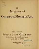 Cover of A Selection of Oriental works of art