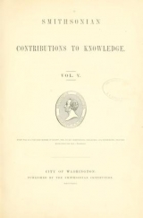 Cover of Smithsonian contributions to knowledge