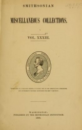 Cover of Smithsonian miscellaneous collections