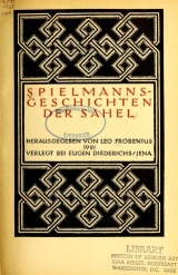 Cover of Spielmanns-geschichten der Sahel
