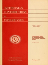 Cover of Static diffusion models of the upper atmosphere with empirical temperature profiles
