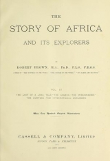 Cover of The story of Africa and its explorers v. 3