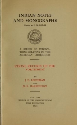 Cover of String records of the Northwest