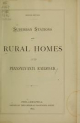 Cover of Suburban stations and rural homes on the Pennsylvania Railroad