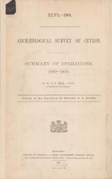 Cover of Survey of operations, 1890-1900