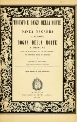 Cover of Trionfo e danza della morte; o, Danza macabra a Clusone