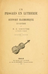 Cover of Un progrès en lutherie