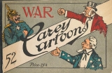 Cover of War, 52 Carey cartoons