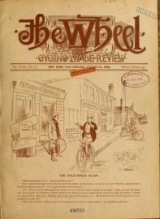 Cover of The Wheel and cycling trade review