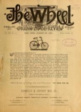 Cover of The Wheel and cycling trade review