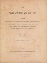 Cover of The workwoman's guide