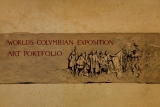 Cover of World's Columbian Exposition art portfolio