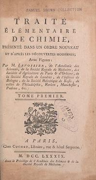 Cover of Traité élémentaire de chimie