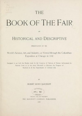 Cover of The book of the fair