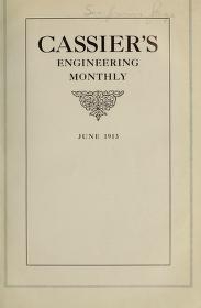 Cover of Cassier's engineering monthly