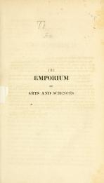 Cover of The Emporium of arts and sciences