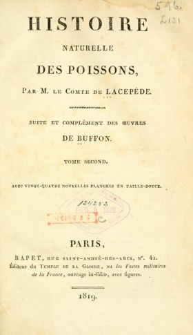 Cover of Histoire naturelle des quadrupèdes-ovipares