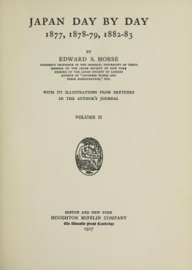 Cover of Japan day by day, 1877, 1878-79, 1882-83