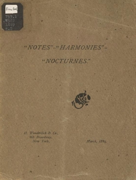 Cover of "Notes"-"Harmonies"-"Nocturnes"