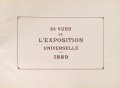 Cover of 24 vues de l'Exposition universelle de 1889