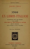 Cover of 3500 i.e. Tremila cinquecento ex libris italiani