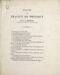 Cover of Addenda to Résumé des travaux de physiqu