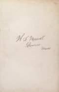 Cover of Private receipts, 1878