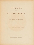 Cover of Rhymes for the young folk