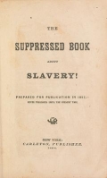 Cover of The Suppressed book about slavery!