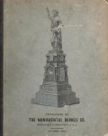 Cover of White bronze monuments, statuary, portrait medallions, busts, statues, and ornamental art work