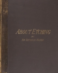 Cover of About etching