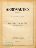 Cover of Aeronautics v. 8-9 1915