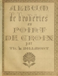 Cover of Album de broderies au point de croix