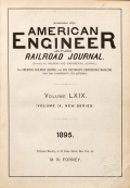 Cover of American engineer and railroad journal
