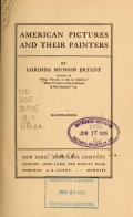 Cover of American pictures and their painters