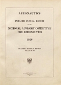 Cover of Annual report - National Advisory Committee for Aeronautics