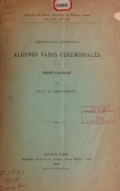 Cover of Arqueología argentina