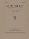 Cover of Art in America