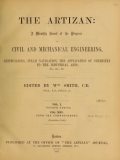 Cover of The Artizan