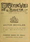 Cover of The Bicycling world & L.A.W. bulletin v. 20 1889-Apr. 1890