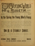 Cover of The Bicycling world & L.A.W. bulletin