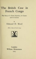 Cover of The British case in French Congo