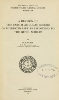 Cover of Bulletin - United States National Museum