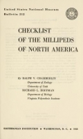 Cover of Bulletin - United States National Museum