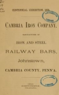 Cover of Cambria Iron Company