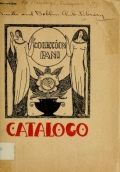 Cover of Catalogo de las pinturas y dibujos de la Colección Pani