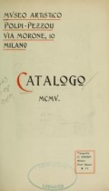 Cover of Catalogo, MCMV 