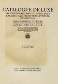 Cover of Catalogue de luxe of the Department of fine arts, Panama-Pacific international exposition v.2